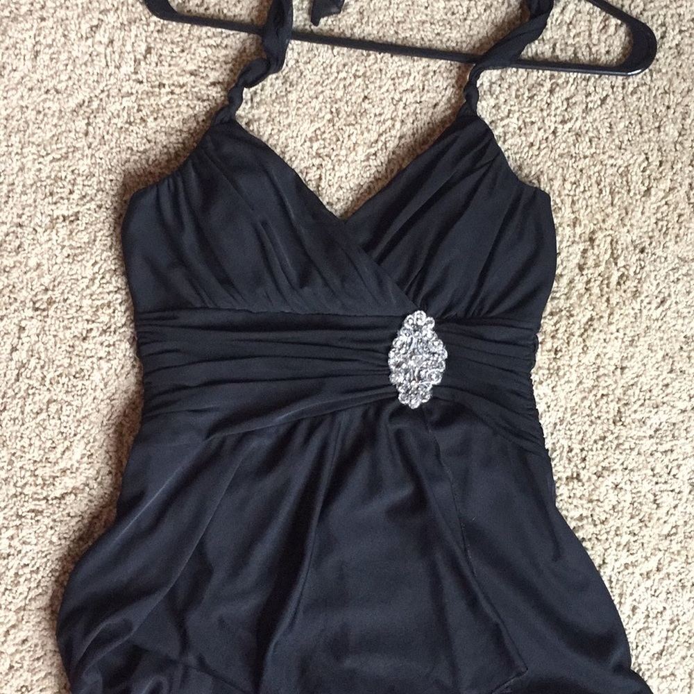 Black Halter Dress